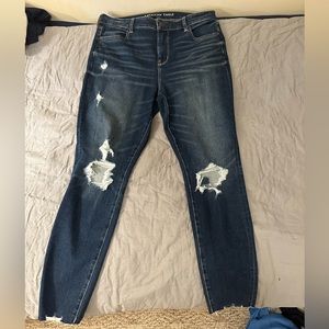 American Eagle high rise skinny jeans